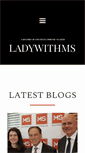 Mobile Screenshot of ladywithms.com